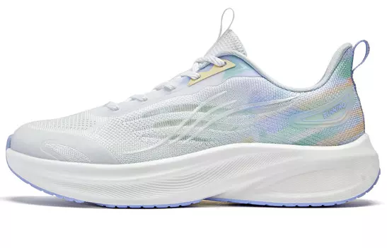 Кроссовки женские Sigh 5.0 с низким верхом White/light Moon Purple Qiaodan