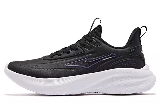 Кроссовки женские Singing Gulls Running Shoes с низким верхом Positive Black/Night Purple Erke