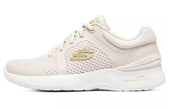 Кроссовки женские Skech-Air Dynamight с низким верхом бежевого цвета Skechers