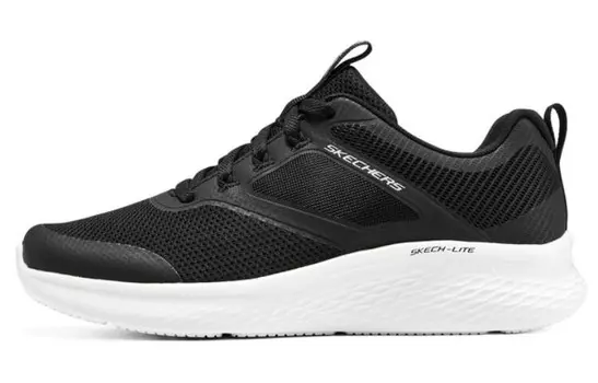Кроссовки женские Skech-Lite Pro Lifestyle с низким верхом, черные/белые Skechers