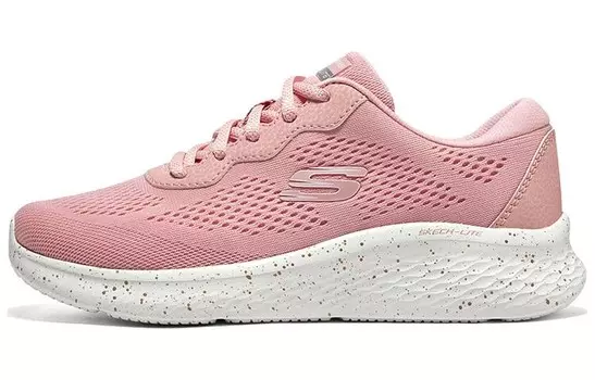 Кроссовки женские Skech-Lite Pro Lifestyle с низким верхом розового/белого цвета Skechers