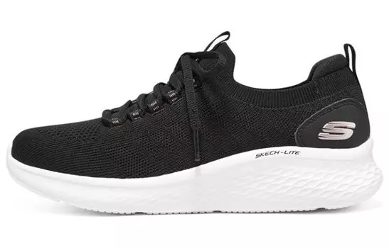 Кроссовки женские Skech-Lite Pro Lifestyle с низким верхом, черные/белые Skechers