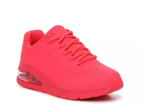 Кроссовки женские Skechers Uno 2 Great Kolor, неоновый коралловый