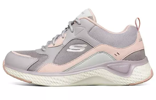 Кроссовки женские Solar Fuse Running Shoes Low-top лавандового цвета Skechers