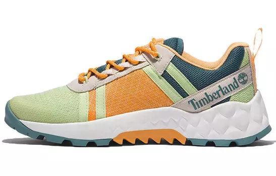 Кроссовки женские Solar Wave Hiking с низким верхом, желто-зеленые Timberland