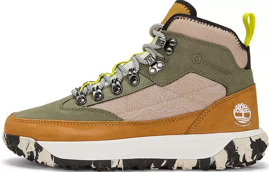 Кроссовки женские среднего размера коричневые/коричневые Timberland