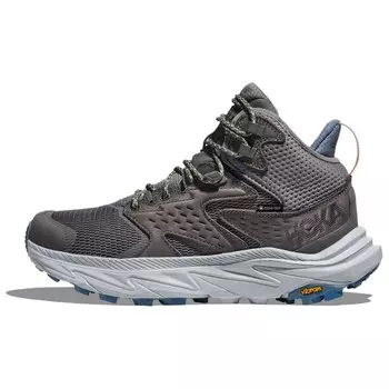 Кроссовки женские среднего размера серые Hoka One One