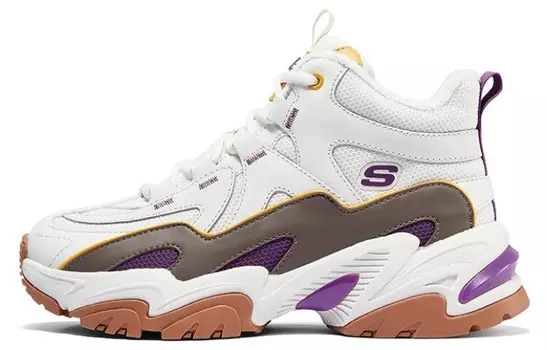 Кроссовки женские Stamina Running High-top White Skechers