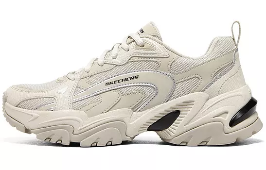 Кроссовки женские Stamina V2 с низким верхом бежевого цвета Skechers