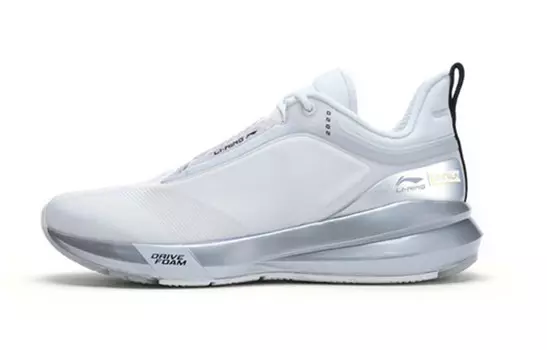 Кроссовки женские Starburst Running Shoes Cloud White / Silver Grey с низким верхом Lining