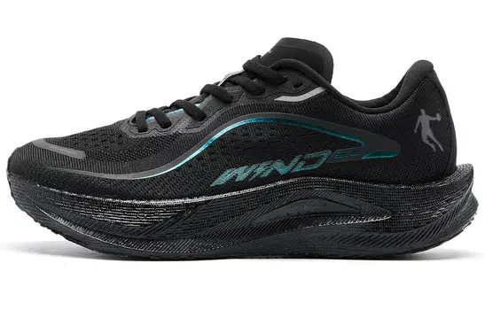 Кроссовки женские Strong Winds 2.0 с низким верхом, черные, серые Qiaodan