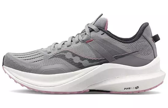 Кроссовки женские Tempus Running Shoes Low-top Серый/розовый/белый Saucony