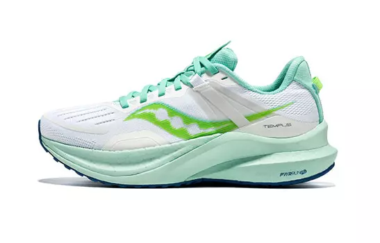 Кроссовки женские Tempus с низким верхом пастельно-зеленого цвета Saucony