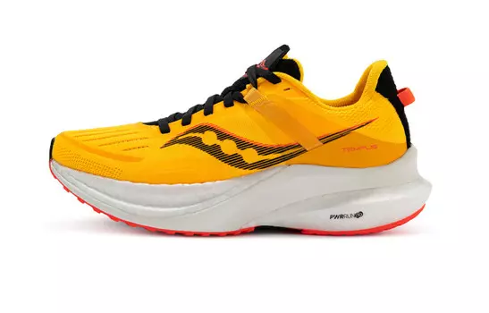 Кроссовки женские Tempus с низким верхом, желтые Saucony