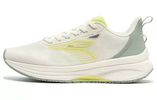 Кроссовки женские Titan Lite с низким верхом Feathers, белый/бледно-зеленый 361°