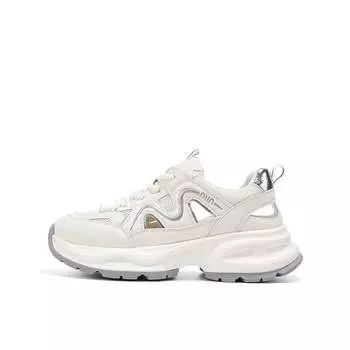 Кроссовки женские толстые низкие 15 Mins, розовый