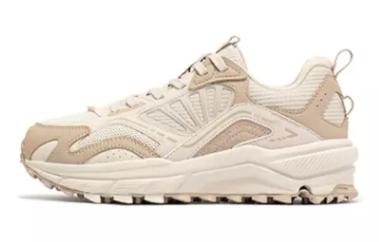 Кроссовки женские толстые низкие 361°, цвет Milk wheat color