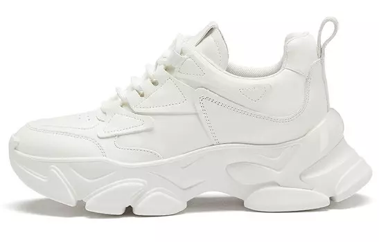 Кроссовки женские толстые низкие 73Hours, черный