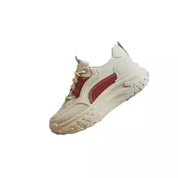 Кроссовки женские толстые низкие Abcfjg, черный