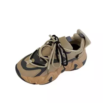 Кроссовки женские толстые низкие Abcfjg, цвет Apricot