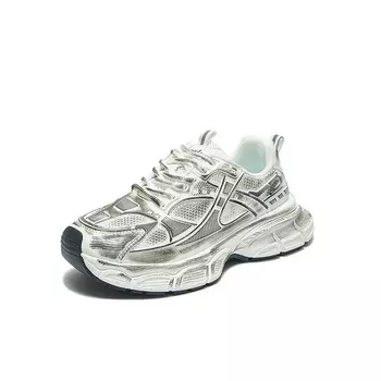 Кроссовки женские толстые низкие Abcylm, белый