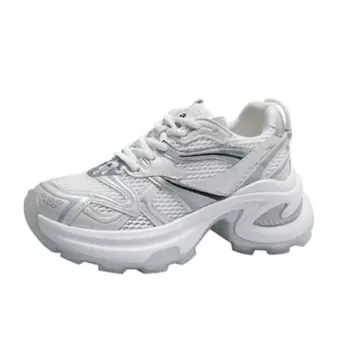 Кроссовки женские толстые низкие Abcylm, белый