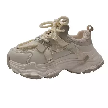 Кроссовки женские толстые низкие Abcylm, фиолетовый