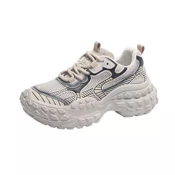 Кроссовки женские толстые низкие Abcylm, фиолетовый