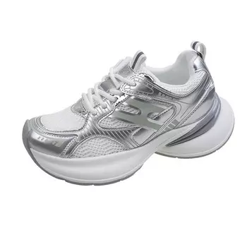 Кроссовки женские толстые низкие Abcylm, розовый