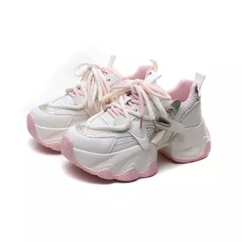 Кроссовки женские толстые низкие Age Of The Crown, золотой