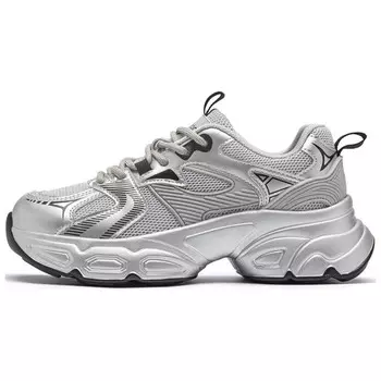 Кроссовки женские толстые низкие Agsdon, цвет Champagne