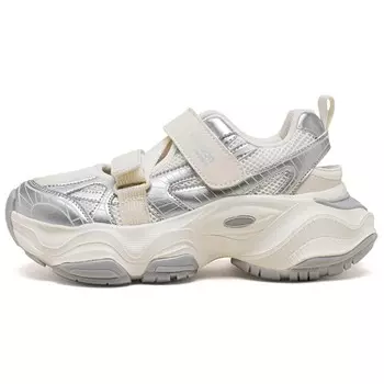 Кроссовки женские толстые низкие Agsdon, серый