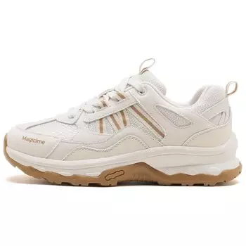 Кроссовки женские толстые низкие Agsdon, серый