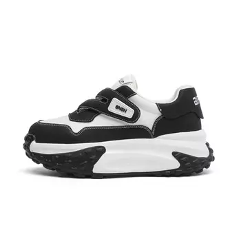 Кроссовки женские толстые низкие Aifulin, бежевый