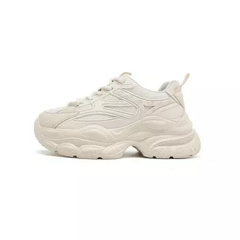 Кроссовки женские толстые низкие Aifulin, черный