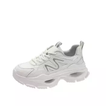 Кроссовки женские толстые низкие Annai, белый