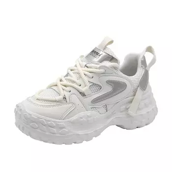 Кроссовки женские толстые низкие Annai, черный