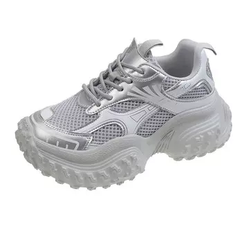 Кроссовки женские толстые низкие Annai, золотой