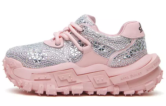 Кроссовки женские толстые низкие Annasteven, серый