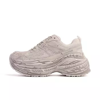 Кроссовки женские толстые низкие Aquascutum, черный