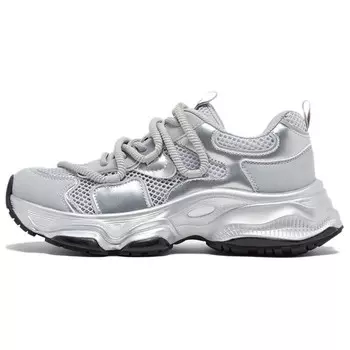 Кроссовки женские толстые низкие Basto, бежевый