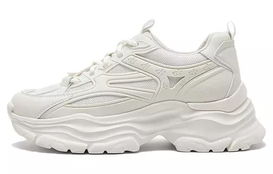 Кроссовки женские толстые низкие Basto, черный