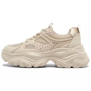 Кроссовки женские толстые низкие Basto, цвет Apricot