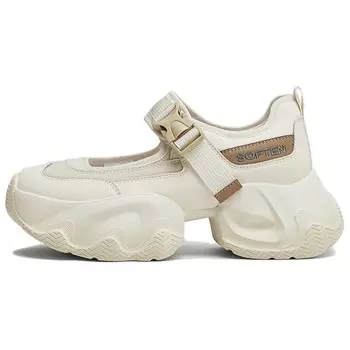 Кроссовки женские толстые низкие Basto, цвет Beige/Apricot