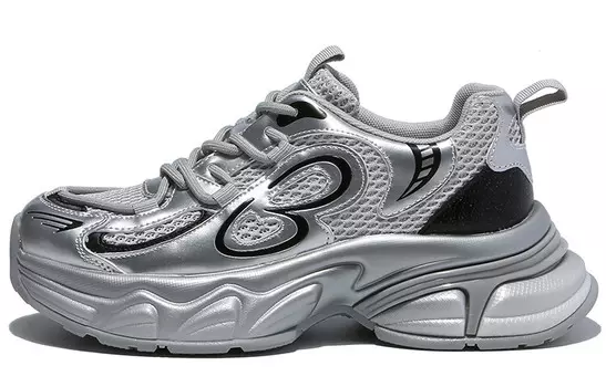 Кроссовки женские толстые низкие Bded, белый