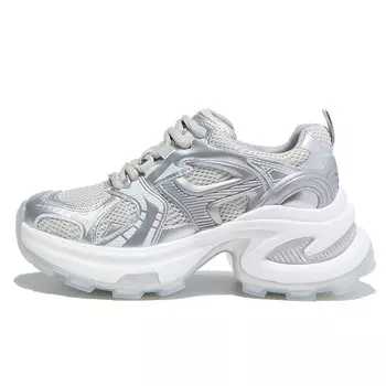 Кроссовки женские толстые низкие Bded, белый