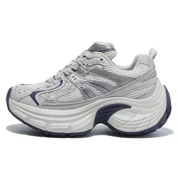 Кроссовки женские толстые низкие Bded, цвет Gray White