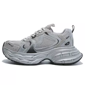 Кроссовки женские толстые низкие Bded, цвет Gunmetal