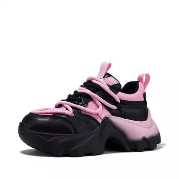 Кроссовки женские толстые низкие Bellalily, белый