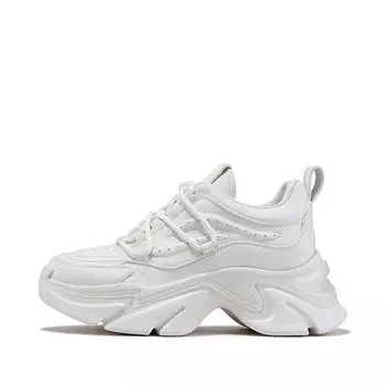 Кроссовки женские толстые низкие Bellalily, белый